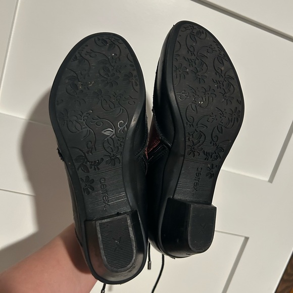 Aetrex Color Block Leather Booties Size 7 - Picture 9 of 11